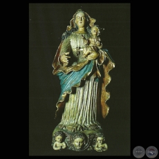 NUESTRA SEÑORA DEL ROSARIO, TALLA JESUÍTA (PARROQUIA DE NUESTRA SEÑORA DEL ROSARIODE YBYCUÍ)