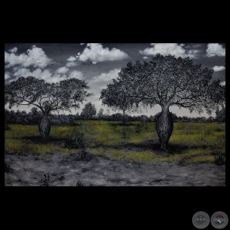 NUESTRO CHACO, 2014 - Óleo sobre tela de OSVALDO ALBERT