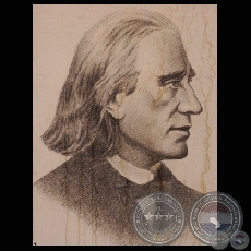 FRANZ LISZT - Grafito de OFELIA ECHAGÜE VERA