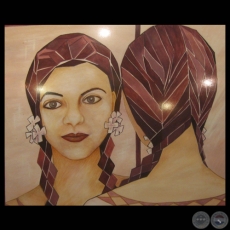 HOMENAJE A LA MUJER PARAGUAYA, 2012 - Obra de OSVALDINA SERVIÁN