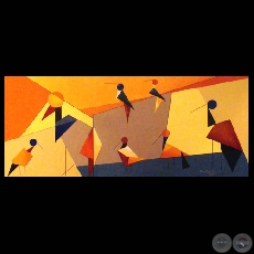 CHE REKOPETE - A MI MANERA, 2009 - Acrílicos de OSVALDINA SERVIÁN
