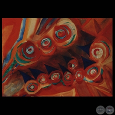 LÁGRIMAS DEL CIELO, 1998 - Acuarelas de OSVALDO CAMPERCHIOLI