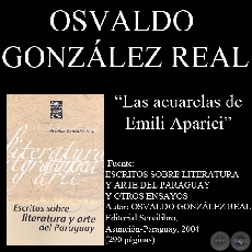 LAS ACUARELAS DE APARICI (Por Osvaldo González Real)