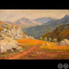 ANTICOLI, ROMA 1906 - Óleo sobre tela de PABLO ALBORNO