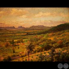 PAISAJE DE PARAGUARÍ - Óleo de PABLO ALBORNO