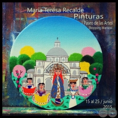 PINTURAS - VERÓNICA TORRES 2015 - Arte Naif de MARÍA TERESA RECALDE