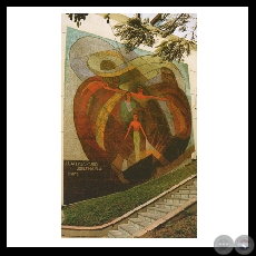 FAMILIA DEL OBRERO, 1959 - Mosaico de JOSEFINA PLÁ y JOSÉ LATERZA PARODI