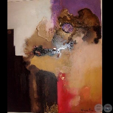 INCENDIO AL LADO - Obra de Milagros Pongo - Año 2008