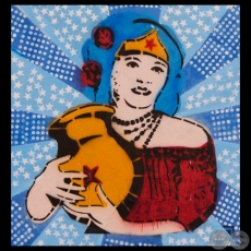 LA WONDER PARAGUAYA, 2011 - Mural de PRIZ PRAZ PRUZ