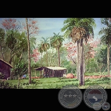 EXPRESIÓN DEL COLOR EN EL PARAGUAY - Acuarela de EMILI APARICI