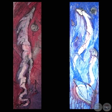 De la serie: LOS CABALLOS DE RAQUEL - Obra de Raquel Rojas Peña