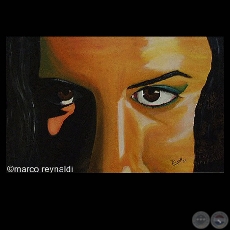 ESPEJO DEL ALMA (De la serie) - Óleo de Marco Reynaldi -  Año 2007