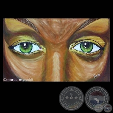 ESPEJO DEL ALMA (De la serie) - Óleo de Marco Reynaldi -  Año 2007