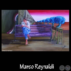 Óleo de Marco Reynaldi