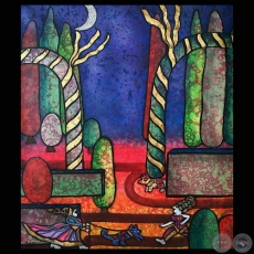 EL JARDÍN, 2011 - Técnica Mixta de RICARDO MIGLIORISI (DEL REY GALERÍA DE ARTE)