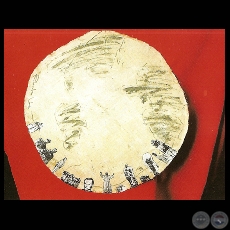 SIN TÍTULO - HOMENAJE A JUAN PABLO II, 1998 - Obra de ROBERTO VERA