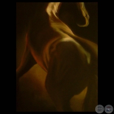 FUERZA - Óleo de ROCÍO JAZMÍN RAMÍREZ