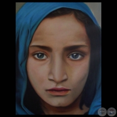 MIRADA AZUL - Obra de ROCÍO JAZMÍN RAMÍREZ