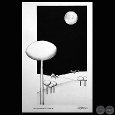 Misiones III (Serie: Recuerdos del Paraguay) - Obra de Gustavo Rodríguez Jara