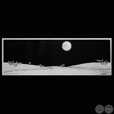 Misiones V (Serie: Recuerdos del Paraguay) - Obra de Gustavo Rodríguez Jara