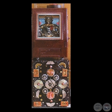 ENCERRADO EN MI MUNDO, 2005 - Collage de MELVIN ROLDÁN