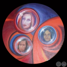 ROSTROS, 2012 - Pintura de GLORIA DE PISTILLI