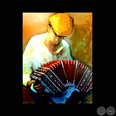 MÚSICO (Óleo de KOKI RUIZ)