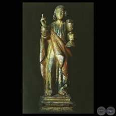 SAN JUAN EVANGELISTA - TALLA JESUITA (Colección MANUEL A. DUARTE PALLARÉS)