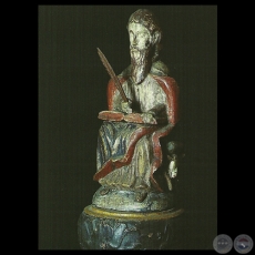 SAN MARCOS O SAN LUCAS - TALLER POSMISIONERO (Colección MANUEL A. DUARTE PALLARÉS)