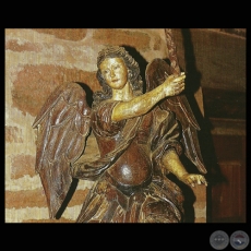 SAN MIGUEL ARCÁNGEL - TALLA JESUÍTICA, Siglo XVIII (PARROQUIA DE SAN COSME Y SAN DAMIÁN)