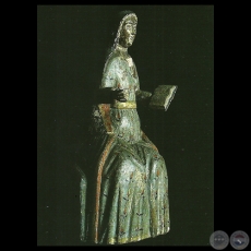 SANTA ANA - TALLA POPULAR, SIGLO XVIII (Colección MANUEL A. DUARTE PALLARES)