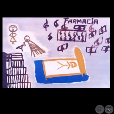 SIN TÍTULO - Serie MI MUNDO, 1998 - Obra de SARA LEOZ