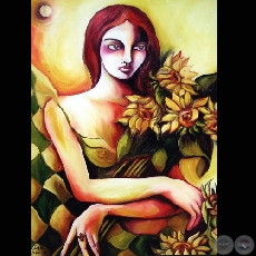 NINFAS DE LA LUNA (Serie) - Obra de Anna Scavone - Año 2003