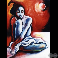 NINFAS DE LA LUNA (Serie) - Obra de Anna Scavone - Año 2003