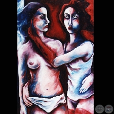 NINFAS DE LA LUNA (Serie) - Obra de Anna Scavone - Año 2003