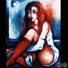 NINFAS DE LA LUNA (Serie) - Obra de Anna Scavone - Año 2003