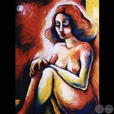 NINFAS DE LA LUNA (Serie) - Obra de Anna Scavone - Año 2003