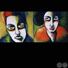 NINFAS DE LA LUNA (Serie) - Obra de Anna Scavone - Año 2003