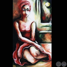 NINFAS DE LA LUNA (Serie) - Obra de Anna Scavone - Año 2003