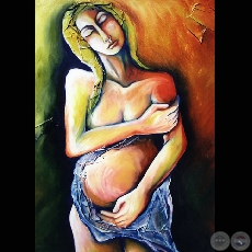 NINFAS DE LA LUNA (Serie) - Obra de Anna Scavone - Año 2003