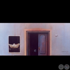 CANICA, 2002 - Óleo de SEBASTIÁN DÍAZ
