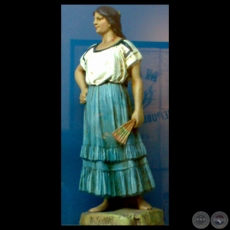 KYGUÁ - Estatuilla de barro de SERAFIN MARSAL