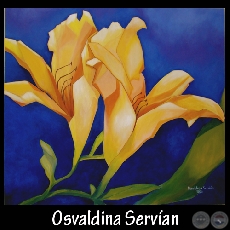 LIRIOS - Obra de OSVALDINA SERVIÁN