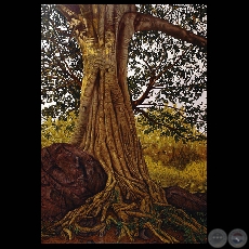 ÁRBOL DE GUAPO&#700;Y, 2006 - Pintura de SILA ESTIGARRIBIA