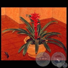BROMELIA, 2005 - Pintura de SILA ESTIGARRIBIA