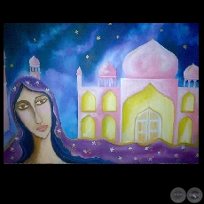 MUNTAZ MAHAL - Obra de Marilú Sosa - Año 2008