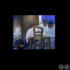 EN EL RANCHO - Obra de Marilú Sosa - Año 1996