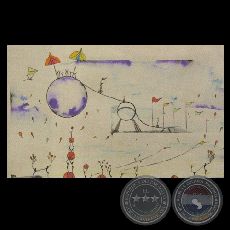 JUEGOS DE EQUILIBRIO - Acuarela de Rubén Sykora - Año 2007