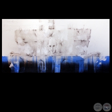 EL ESTANQUE, 2009 - Acrílico sobre tela de FÉLIX TORANZOS