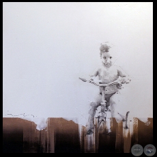 EL TRICICLO, 2009 - Acrílico sobre tela de FÉLIX TORANZOS